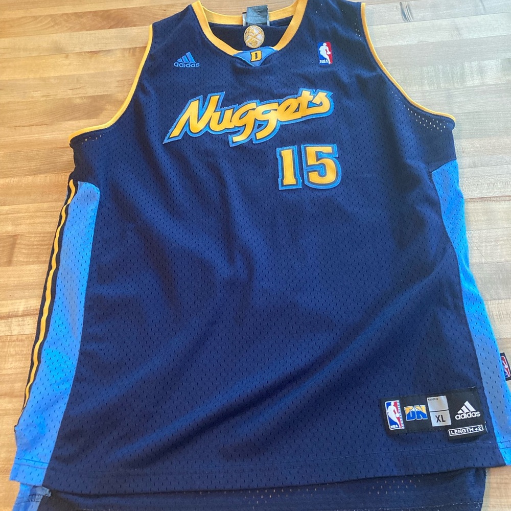 Carmelo Anthony Nuggets throwback jersey